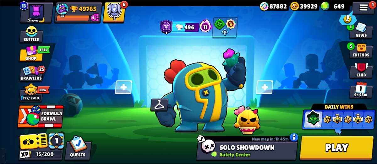 продажа аккаунта к игре Brawl Stars